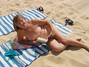 UK Mature Wife Naked On The Beach Tell Me If You Know Her