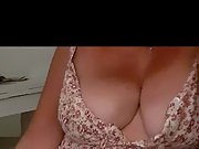 Sexy petite mature busty wife loves showing her pantiesknickers