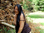 Me posing in the forrest on a hot day, and a lot of fun
