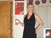 Sexy blonde milf loves costumes as much as masturbating