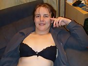 Bbw brunette lisa has a good time getting nude for us all