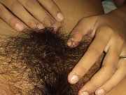My Wet Hairy Filipna Pussy Wild and Horny And Drizzled with Jizz