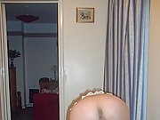 Horny wife masturbates with a dildo and then gets fucked