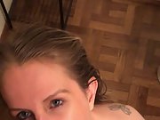 Carley POV Blowjob Before Long Suck and fuck Session.