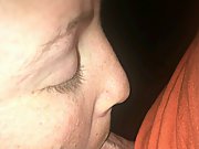 Me and my chubby beautiful wife fucking and her swallowing my cock