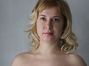 Amateur girl Natasha exposing her big breast, pussy and asshole