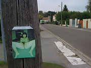 My photos up in public streets for all to see and wank over