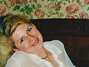 Wife Susanne in hotel at age 22 years before she had babies