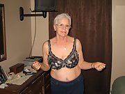 A Lovely Amateur Granny named Jeanne posing for your viewing pleasure