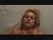 Curly blonde milf gets many orgasms while getting nailed in pov